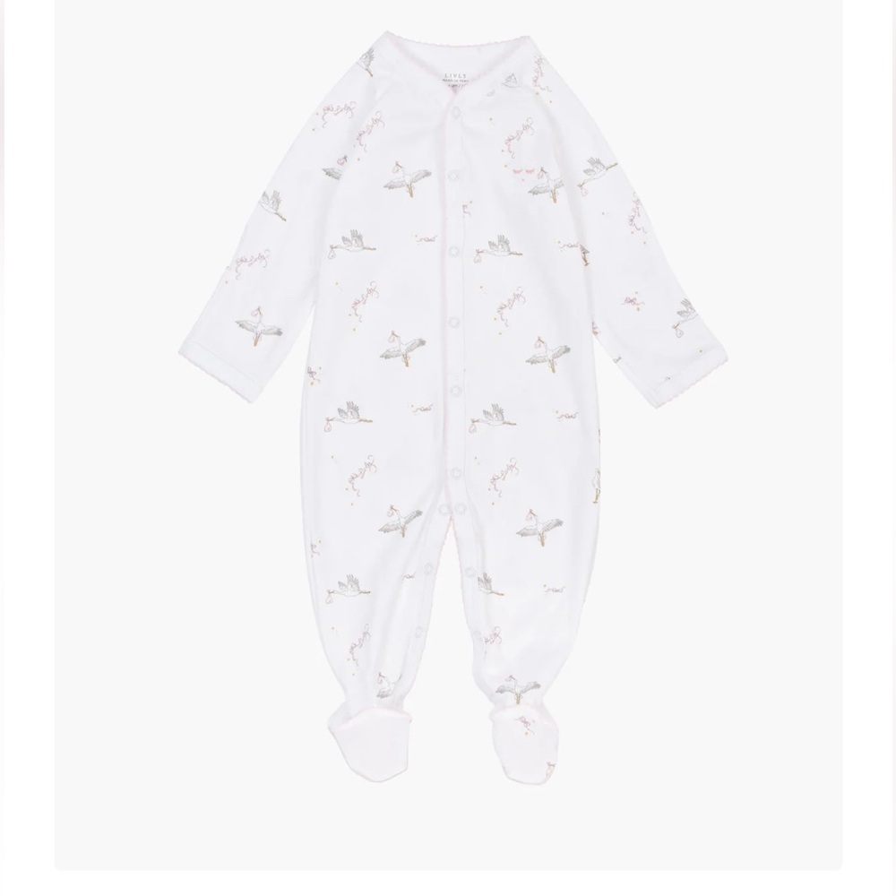 Baby girl footie
